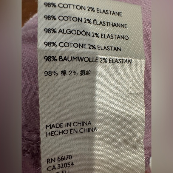 Pilcro The Roamer Floral Patchwork Purple Pants - Picture 8 of 9